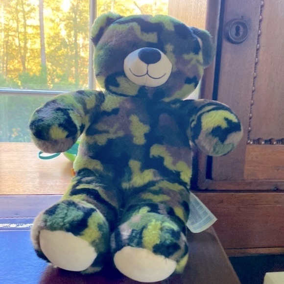 HEROES Camouflage Build a Bear GUC Full Size Thank You Service Members & Family - Picture 2 of 7